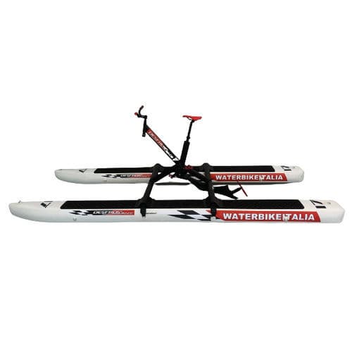 Bicicleta acuática 1 plaza - DESFROS RACE - WATERBIKE ITALIA - de aluminio / blanca / hinchable