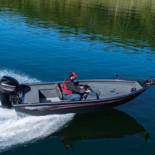 Bass boat fueraborda - VS1665SC - Ranger Boats - con consola lateral / open / de pesca deportiva
