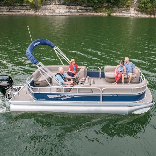 Barco pontón fueraborda - 200C - Ranger Boats - open / con consola lateral / de pesca