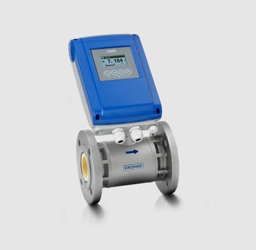 Caudalímetro electromagnético - OPTIFLUX 5100 - Krohne - para buque