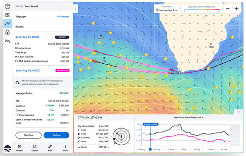 Software de navegación - Wayfinder - Sofar Ocean - de gestión / de previsión del tiempo / para buque