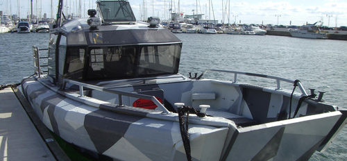 Barco profesional barco de vigilancia - 8 COMBAT  - Arma Craft - hidrojet intraborda / de aluminio