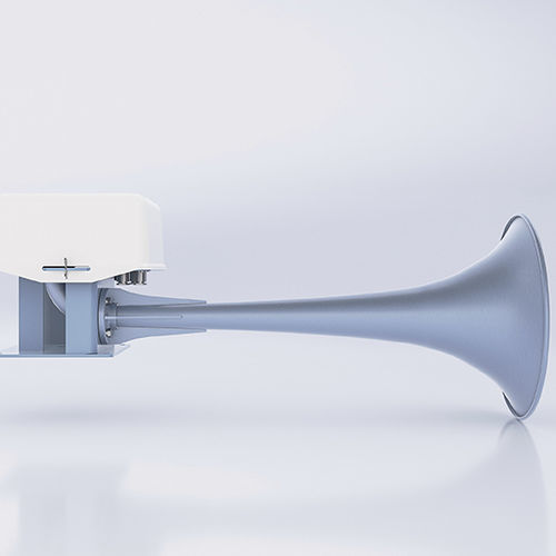 Bocina neumática - Makrofon M125/130b ZVE(E)H - ZÖLLNER Signal GmbH - para buque de > 75 m < 200 m / IP56 / de emergencia