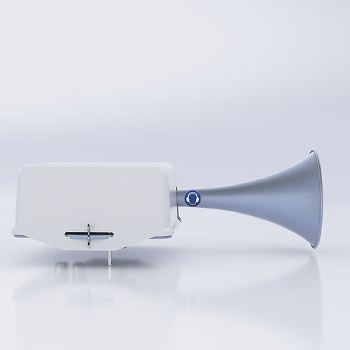 Bocina neumática - Makrofon M75F/370 ZVE(E)H - ZÖLLNER Signal GmbH - para buque de > 20 m y < 75 m / IP56 / de emergencia