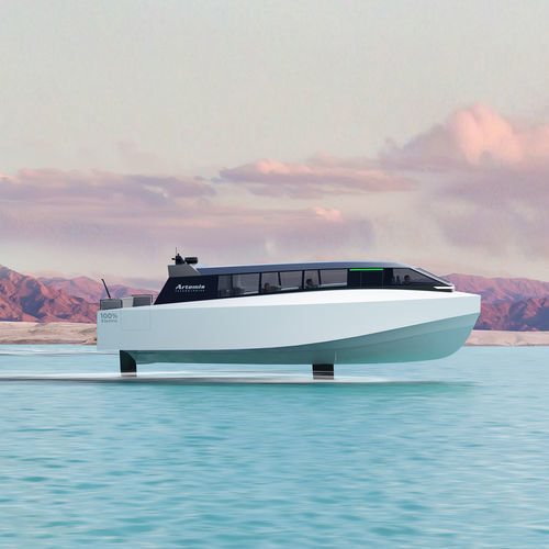 Barco profesional barco taxi - EF-12 ESCAPE - Artemis Technologies - eléctrico / con casco rígido / con foil
