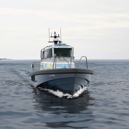 Barco profesional barco de vigilancia - EF-12 - Artemis Technologies - eléctrico / con casco rígido / con foil