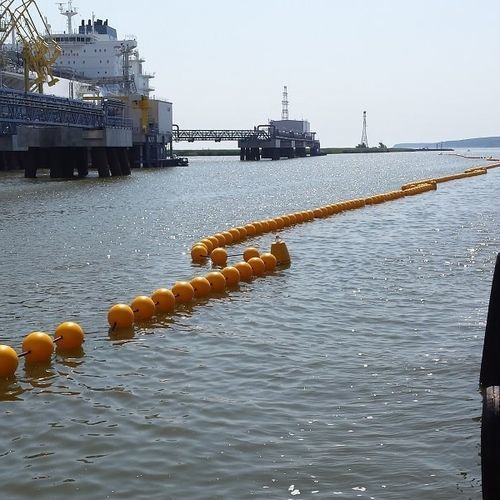Barrera de contención - OSA series - Resinex Trading s.r.l. - flotante / para aguas tranquilas