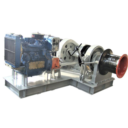 Molinete con motor diésel - Zhongyuan Ship Machinery Manufacture (Group) Co., - para barco / para buque / horizontal