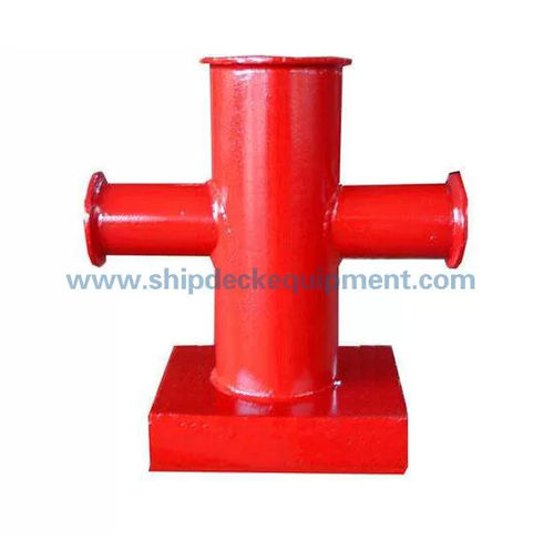 Bolardo de amarre para terminal portuaria - CB/T 3845-2000 - Zhongyuan Ship Machinery Manufacture (Group) Co., - para buque / en cruz