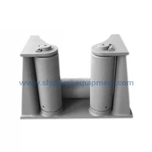 Guiacabos para buque - CB/T 3062 - Zhongyuan Ship Machinery Manufacture (Group) Co., - de rodillos / de polea doble / de acero inoxidable