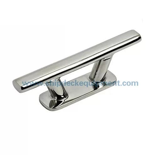 Bita de amarre para yate - Zhongyuan Ship Machinery Manufacture (Group) Co., - plana / de acero inoxidable pulido