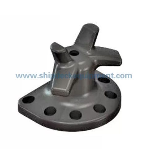 Bolardo de amarre para buque - Staghorn - Zhongyuan Ship Machinery Manufacture (Group) Co., - para terminal portuaria / de acero colado / de hierro fundido