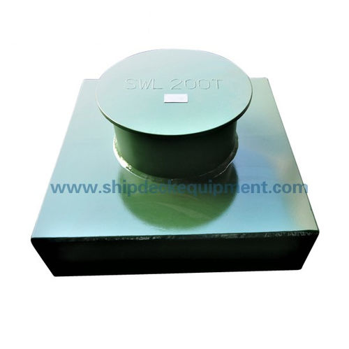 Bolardo de amarre para terminal portuaria - Steel Plate - Zhongyuan Ship Machinery Manufacture (Group) Co., - para buque / simple / de acero inoxidable