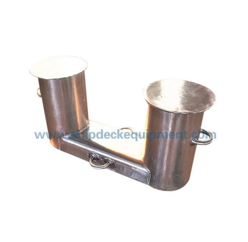 Bolardo de amarre para terminal portuaria - DIN 82607:1995-1 - Zhongyuan Ship Machinery Manufacture (Group) Co., - para buque / doble / de acero inoxidable