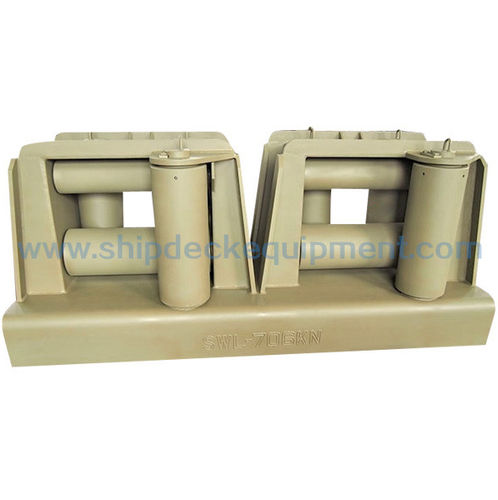 Guiacabos para buque - 5R - Zhongyuan Ship Machinery Manufacture (Group) Co., - de rodillos / de acero inoxidable