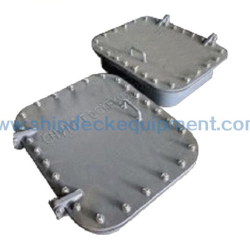 Tapa de escotilla para buque - CB/T 4392 BC - Zhongyuan Ship Machinery Manufacture (Group) Co., - con bisagra