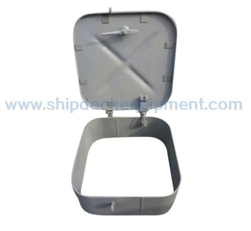 Tapa de escotilla para buque - CB/T 3728 F - Zhongyuan Ship Machinery Manufacture (Group) Co., - con bisagra