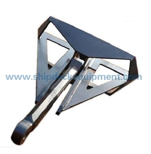 Ancla de tipo Delta - Zhongyuan Ship Machinery Manufacture (Group) Co., - para buque / de acero inoxidable