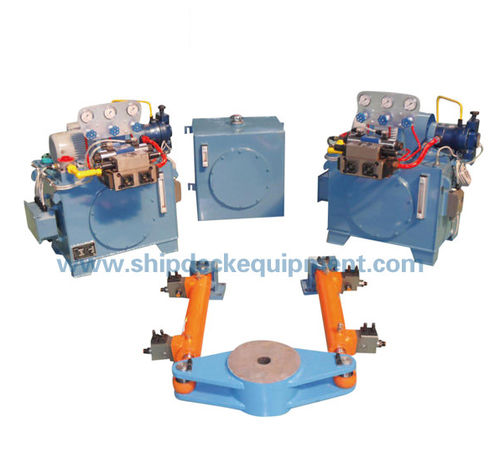 Mecanismo de dirección para buque - Zhongyuan Ship Machinery Manufacture (Group) Co., - hidráulico / eléctrico / asistido