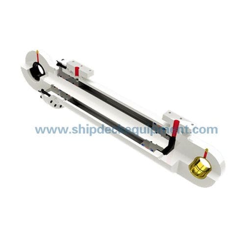 Cilindro para buque - Zhongyuan Ship Machinery Manufacture (Group) Co., - hidráulico / para dirección
