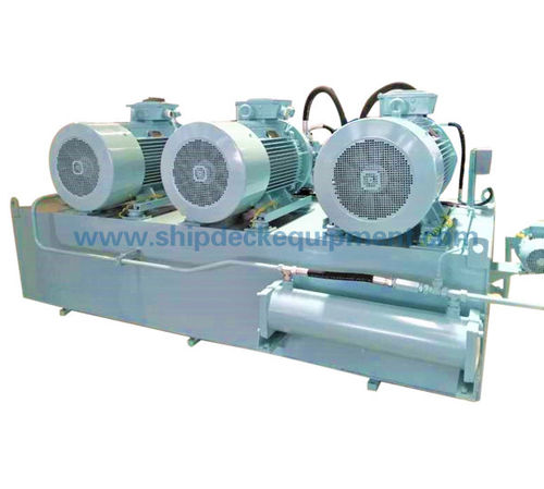 Unidad de energía hidráulica para buque - Bottom - Zhongyuan Ship Machinery Manufacture (Group) Co., - para puerta