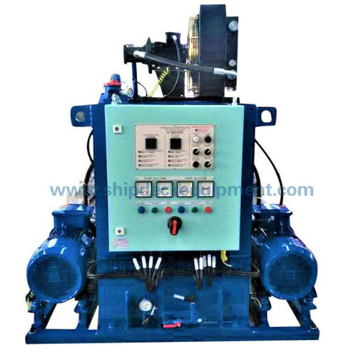 Unidad de energía hidráulica para buque - Dual Pump - Zhongyuan Ship Machinery Manufacture (Group) Co.,