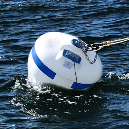Boya de fondeo - BEA  - ETM Marine - oval / blanca / conectada