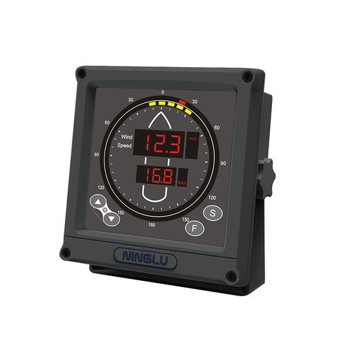 Indicador marino - IR761  - Nanjing Ninglu Technology Co., Ltd. - anemómetro / digital / rojo