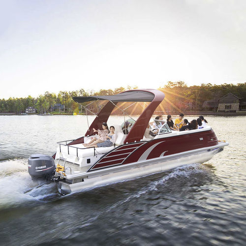 Barco pontón fueraborda - series-27ft - Kinocean® Boat - tri-tube / de deporte / de crucero