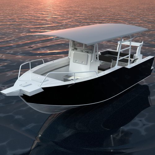 Barco profesional barco de trabajo - KV-230 - Kinocean® Boat - barco utilitario / arrastrero / barco auxiliar de pesca