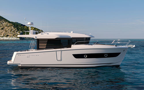 Trawler intraborda - Swift Trawler 37 Sedan - Bénéteau Motorboats - con deck saloon / 8 personas máx. / 10 personas máx.