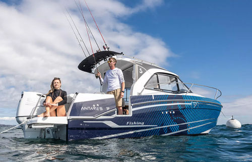 Barco de motor de pesca-paseo intraborda - Antares 7 Fishing - Bénéteau Motorboats - fueraborda / open / con caseta de timón
