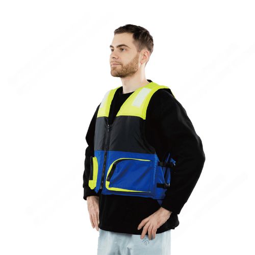 Chaqueta de uso profesional - HXY-E1 - Haixing Maritime Electric Group - de poliéster / sin mangas / amarilla