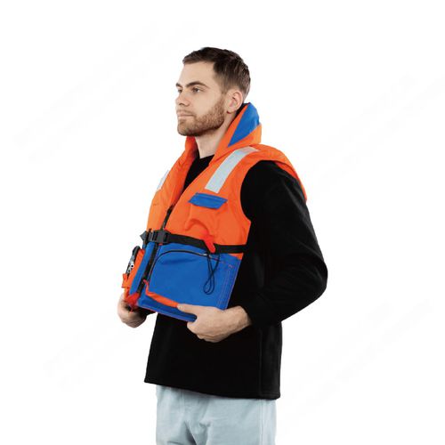 Chaleco salvavidas de espuma - HXY-D4 - Haixing Maritime Electric Group - 74 N / unisex / naranja