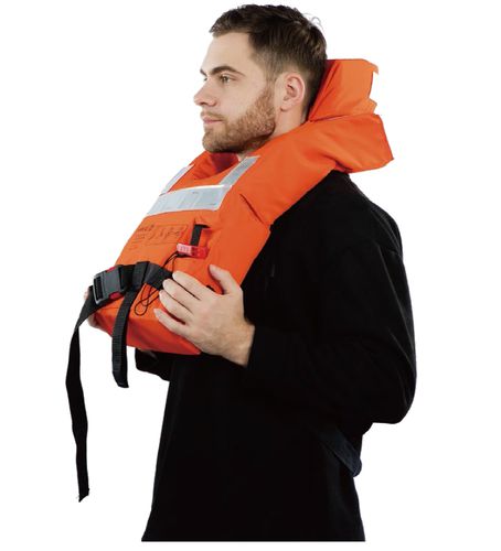 Chaleco salvavidas de espuma - HXY-A4 - Haixing Maritime Electric Group - 150 N / unisex / naranja