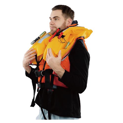 Chaleco salvavidas inflable - HXY-A11 - Haixing Maritime Electric Group - 150 N / ISO 12402-3 / unisex