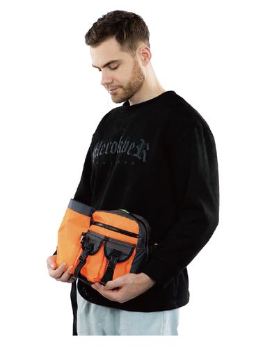 Chaleco salvavidas inflable - HXY-A13 - Haixing Maritime Electric Group - ISO 12402-3 / unisex / naranja