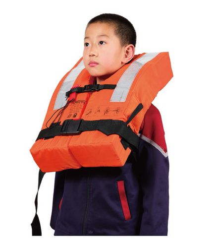 Chaleco salvavidas de espuma - HXY-C1 - Haixing Maritime Electric Group - 90 N / para niño / naranja
