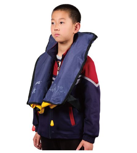 Chaleco salvavidas inflable - HXY-C3 - Haixing Maritime Electric Group - 150 N / para niño / azul