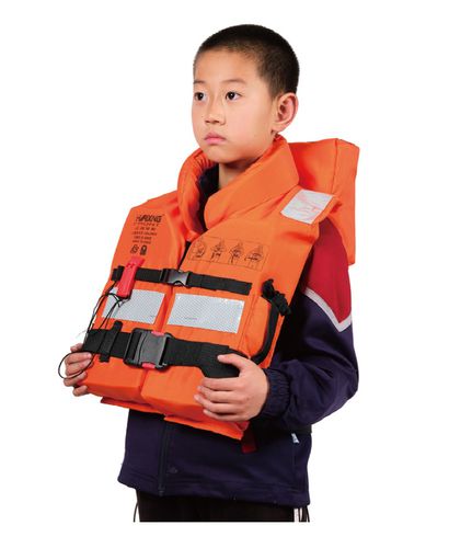 Chaleco salvavidas de espuma - HXY-C5 - Haixing Maritime Electric Group - 90 N / para niño / naranja
