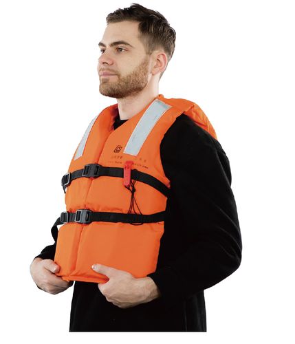 Chaleco salvavidas de espuma - HXY-D1 - Haixing Maritime Electric Group - 75 N / unisex / naranja