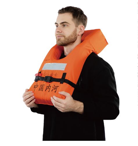 Chaleco salvavidas de espuma - HXY-N1 - Haixing Maritime Electric Group - 100 N / unisex / naranja