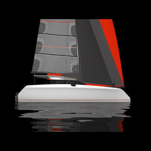 Catamarán - Raku 36 - Nautisch Centrum Delfzijl - de regata / con bauprés