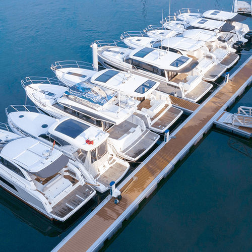 Pantalán flotante - Hong Kong Horizon Marine Industry Co. Limited - de amarre / para puerto deportivo / aleación de aluminio