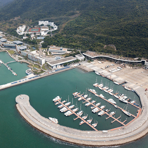 Pantalán flotante - Hong Kong Horizon Marine Industry Co. Limited - de amarre / para puerto deportivo / de poliestireno de alta densidad
