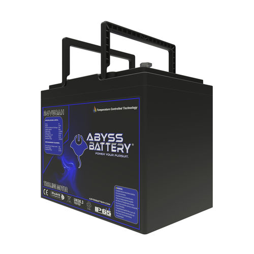 Batería marina - AB-24V60-BT - ABYSS BATTERY - 24 V / litio / ácido-plomo