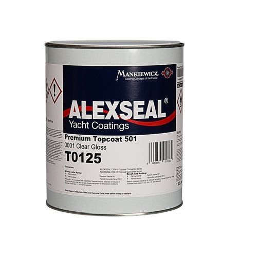 Pintura topcoat - Premium Topcoat 501 - Alexseal Yacht Coatings - brillante