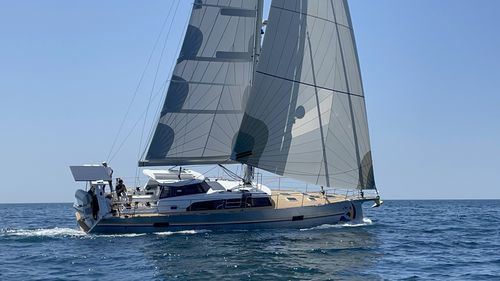 Velero de crucero - OVNI 490 - ALUBAT CHANTIER NAVAL - con 3 camarotes / con 10 literas / con caseta de timón