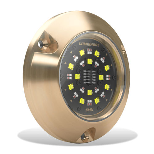 Iluminación subacuática para barco - EOS SMX153 - Lumishore USA LLC - para yate / LED / para montaje en superficie