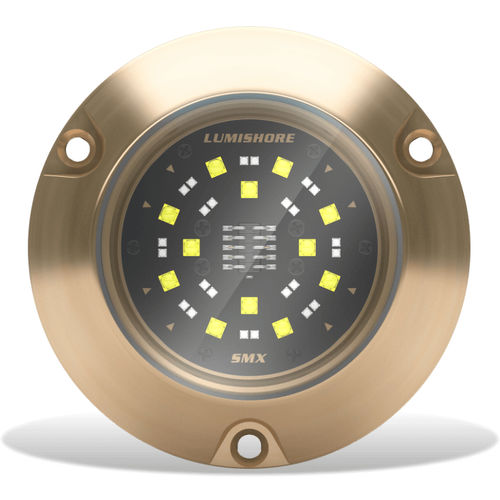 Iluminación subacuática para barco - SMX54 - Lumishore USA LLC - para yate / LED / para montaje en superficie